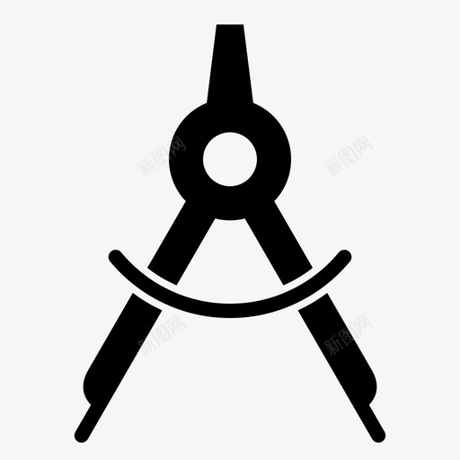绘图罗盘设计几何学svg_新图网 https://ixintu.com 绘图 罗盘 设计 几何学 学校 字形