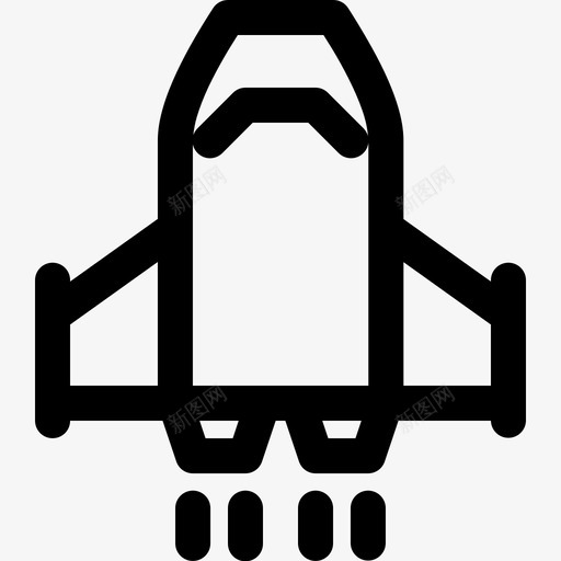 火箭商业公司svg_新图网 https://ixintu.com 商业 火箭 公司 发射 启动 第三