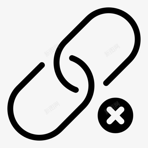 取消链接中断取消svg_新图网 https://ixintu.com 取消 错误 链接 中断 填充