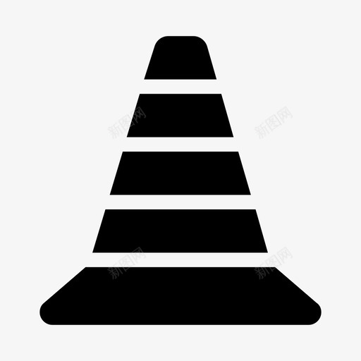 交通锥护柱柱svg_新图网 https://ixintu.com 交通 锥护 柱柱 城市 消防员 填充