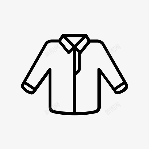 衬衫衣服套装svg_新图网 https://ixintu.com 衣服 衬衫 套装