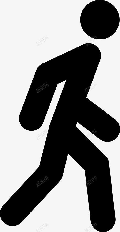 走路做手势人svg_新图网 https://ixintu.com 走路 做手势 人人
