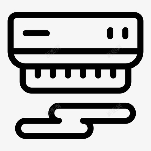 烟雾探测器火灾火灾传感器svg_新图网 https://ixintu.com 烟雾 探测器 火灾 传感器 智能家居
