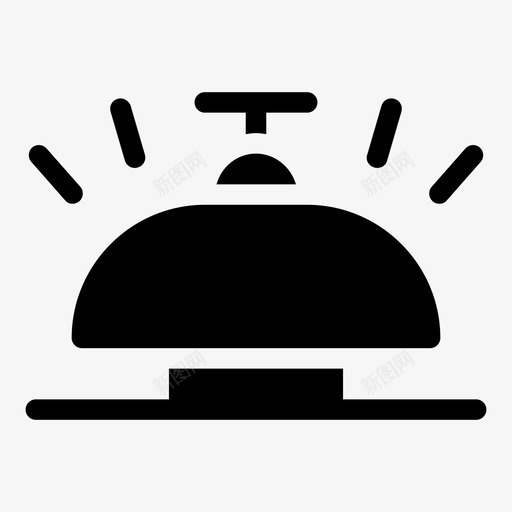 铃响闹钟酒店svg_新图网 https://ixintu.com 铃响 酒店 闹钟 店铃 前台 联系 我们