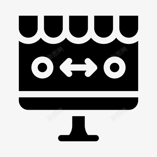 区块链加密货币电子商务svg_新图网 https://ixintu.com 区块 加密 货币 电子商务 交换 支付 支付方 方式 转账 填充