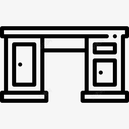 桌子书桌办公室svg_新图网 https://ixintu.com 桌子 书桌 办公室 学校 文具 办公文具