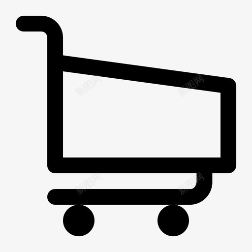 购物车位置导航svg_新图网 https://ixintu.com 位置 导航 购物车 公共场所 商店