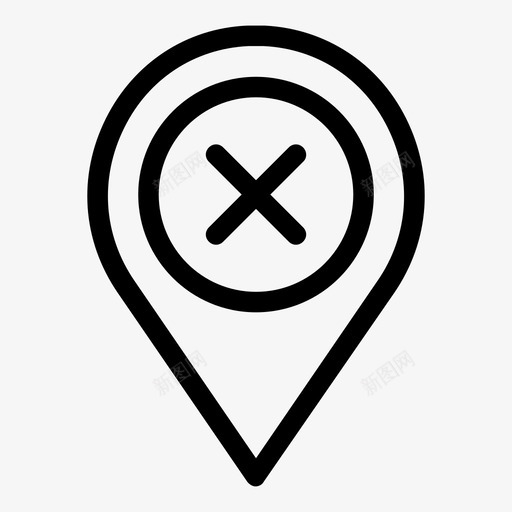 地理位置pinsvg_新图网 https://ixintu.com 地理位置 占位符 指针 营销 增长