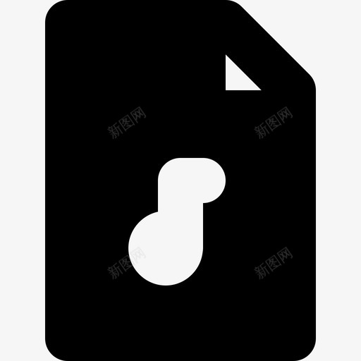 音频文件扩展名播放器svg_新图网 https://ixintu.com 音频 文件 用户界面 扩展名 播放器 完美 兆包 固体