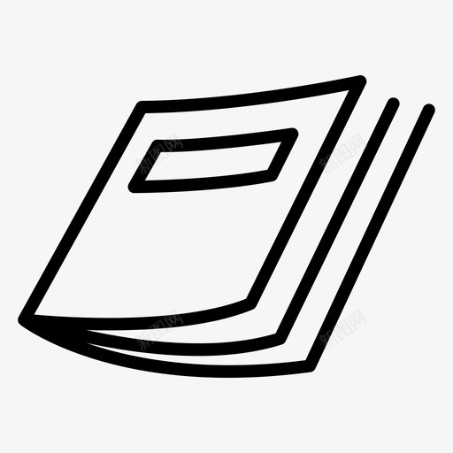 杂志书籍报纸svg_新图网 https://ixintu.com 杂志 书籍 报纸 笔记本 网页 媒体 广告 大纲