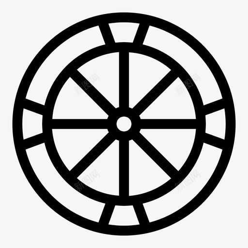 车轮马车旧svg_新图网 https://ixintu.com 西部 车轮 马车 运输