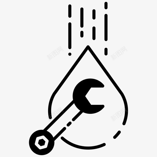 管道工程管道工修理svg_新图网 https://ixintu.com 管道工 管道 工程 修理 服务