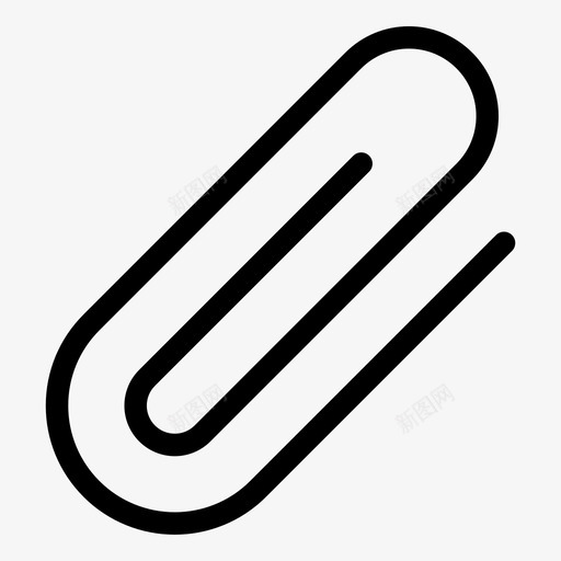 附件办公材料回形针svg_新图网 https://ixintu.com 材料 附件 办公 回形针 学校 工具 基本 填写