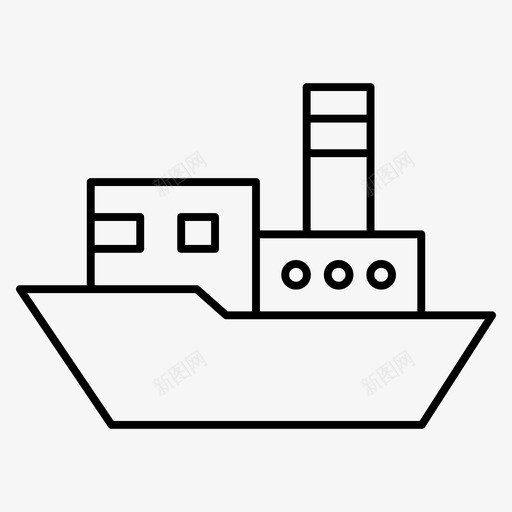 船舶货物航海svg_新图网 https://ixintu.com 航海 船舶 货物 杂项