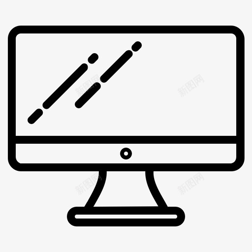 台式机电脑电子svg_新图网 https://ixintu.com 台式机 电脑 电子 电子产品