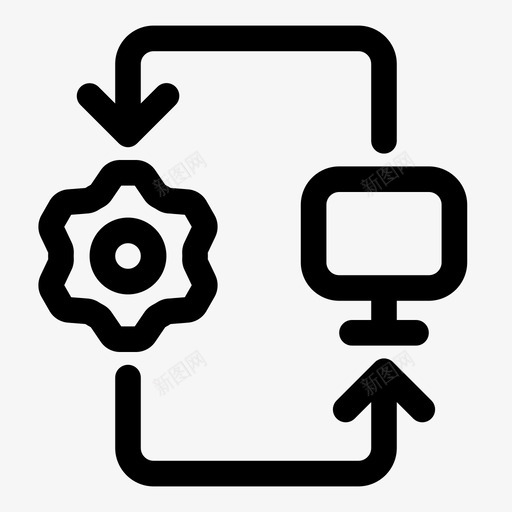 更新设置首选项同步svg_新图网 https://ixintu.com 更新 设置 同步 首选项