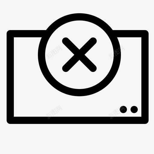 屏幕错误播放器socsvg_新图网 https://ixintu.com 错误 屏幕 播放器 电视 数字 标牌