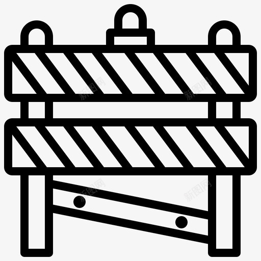 障碍物警告信号svg_新图网 https://ixintu.com 障碍物 警告 信号 消防
