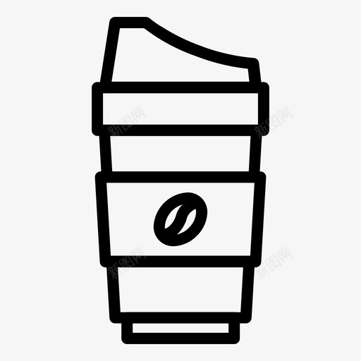 咖啡杯浓缩咖啡马克杯svg_新图网 https://ixintu.com 咖啡杯 浓缩 咖啡 马克 白色 咖啡馆 用品
