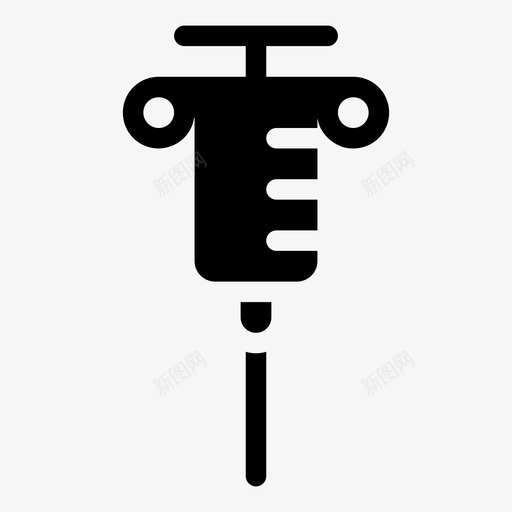 注射器医生药物svg_新图网 https://ixintu.com 药物 注射器 医生 注射 填充