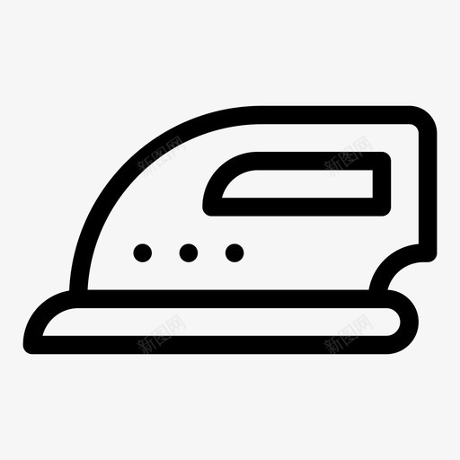 熨衣服熨斗家居svg_新图网 https://ixintu.com 熨衣 衣服 熨斗 家居 家务 洗衣 清洁
