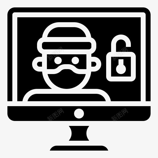 入侵者访问警报svg_新图网 https://ixintu.com 入侵者 访问 警报 破坏 黑客 机密 信息 雕文