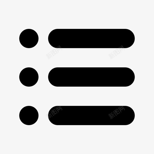 播放列表音频多媒体svg_新图网 https://ixintu.com 用户界面 播放列表 音频 媒体播放器 完美 美的 超大 包装