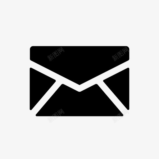 邮件信封图示符图标通信电子邮件svg_新图网 https://ixintu.com 图示 邮件 信封 图标 通信 电子邮件 消息 通知 电子商务