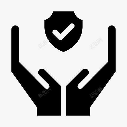 保险复选标记已检查svg_新图网 https://ixintu.com 保险 复选 标记 检查 财产 盾牌 杂项 填充