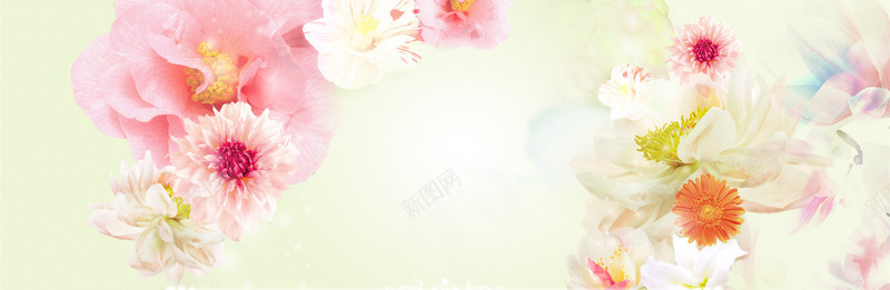 聆听内心 感受花开海报背景jpg设计背景_新图网 https://ixintu.com 聆听 内心 感受 花开 海报 背景