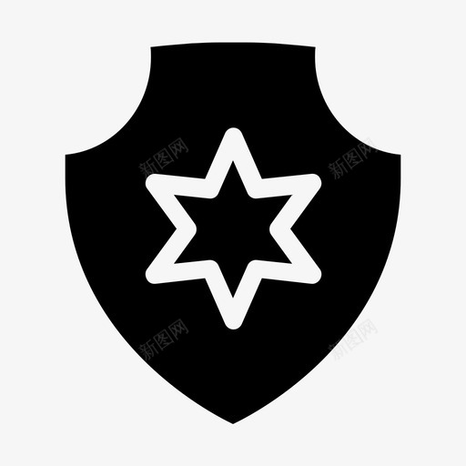 警徽警官法律和司法svg_新图网 https://ixintu.com 警徽 警官 法律 司法