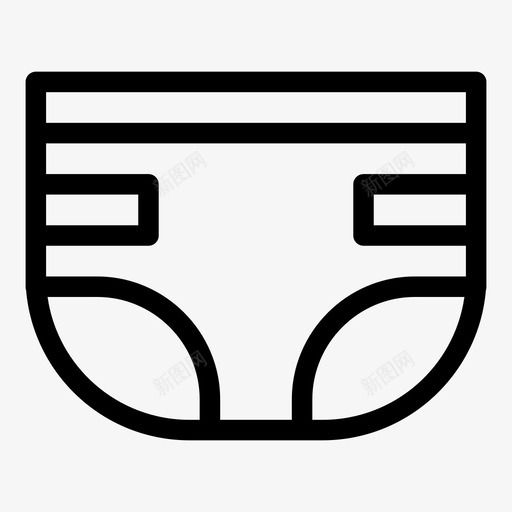 婴儿婴儿尿布童年svg_新图网 https://ixintu.com 婴儿 尿布 童年 家庭生活