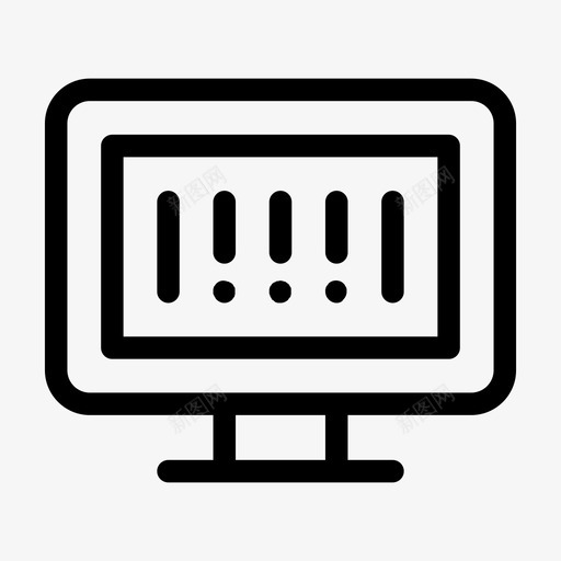 条形码标识超市svg_新图网 https://ixintu.com 条形码 标识 超市 网络 星期一
