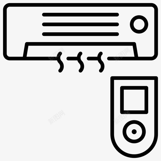 空调冷电svg_新图网 https://ixintu.com 空调 冷电 新鲜 室内