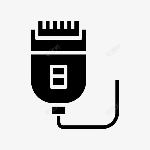 修剪器胡须胡须修剪器svg_新图网 https://ixintu.com 修剪 胡须 电动 头发 女性健康