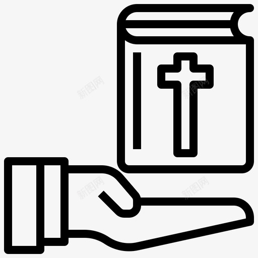 圣经基督教教育svg_新图网 https://ixintu.com 基督教 圣经 教育 宗教 慈善