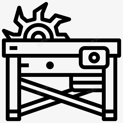 圆锯木工建筑svg_新图网 https://ixintu.com 圆锯 木工 建筑 电子 电子制 制造