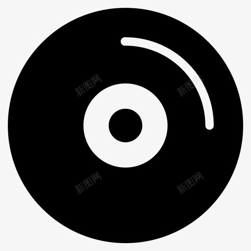 光碟多媒体存储器svg_新图网 https://ixintu.com 光碟 多媒体 存储器 图示