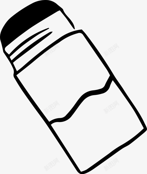 轮廓棒化妆品荧光笔svg_新图网 https://ixintu.com 轮廓 化妆品 荧光笔 唇膏 插图 美容