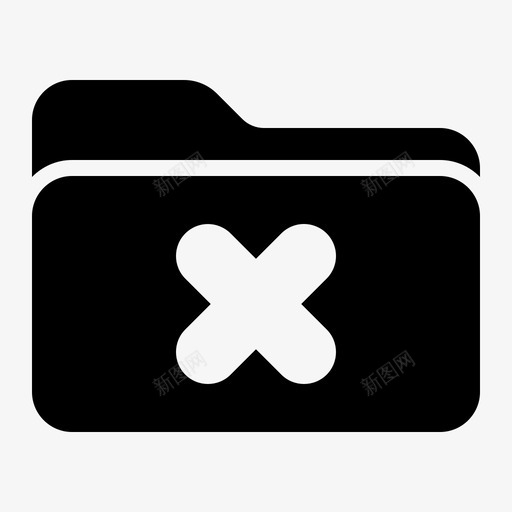 损坏的文件夹警告错误svg_新图网 https://ixintu.com 文件夹 损坏 坏的 警告 错误 文件