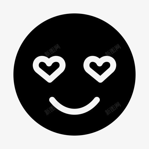 恋爱中表情符号感情svg_新图网 https://ixintu.com 恋爱 表情 符号 中表 感情 笑脸 社交 媒体