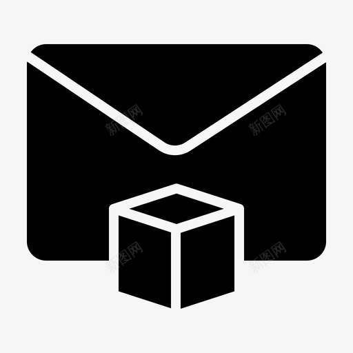 邮件盒子递送svg_新图网 https://ixintu.com 邮件 盒子 递送 信息 信息包 包装 产品 启动
