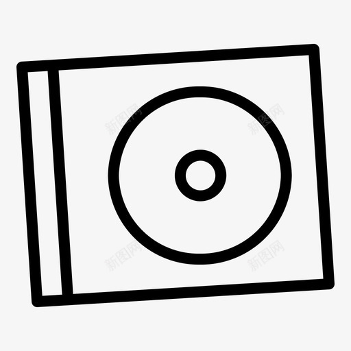 软件应用程序光盘svg_新图网 https://ixintu.com 软件 应用程序 光盘 开发者 编程 电子商务