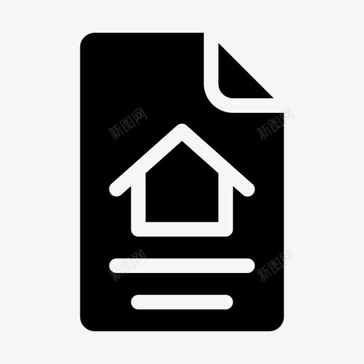合同安排文件svg_新图网 https://ixintu.com 合同 安排 文件 财产 不动产 销售 贷款