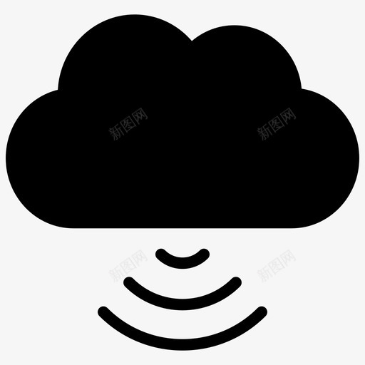 云计算云网络wifisvg_新图网 https://ixintu.com 云计算 云网 网络 信息技术
