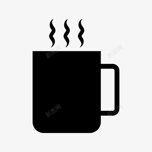 茶热咖啡热茶svg_新图网 https://ixintu.com 茶热 咖啡 热茶 度夏 夏天