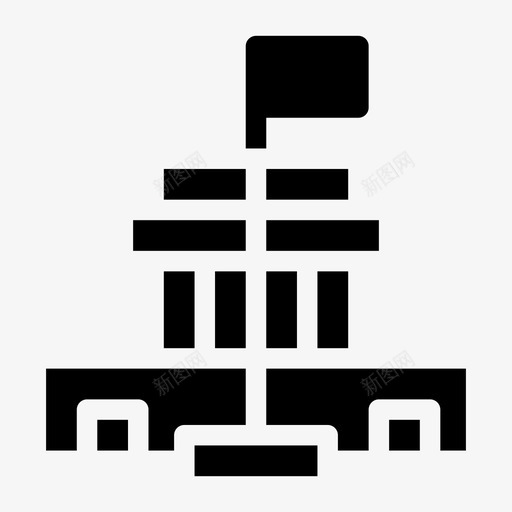 胡志明胡志明陵园地标svg_新图网 https://ixintu.com 胡志明 陵园 园地 旅游 越南 地标 纪念碑