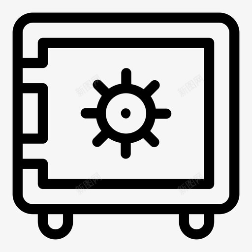 保险箱银行储蓄svg_新图网 https://ixintu.com 银行 保险箱 储蓄 安全 安全法 法律 司法