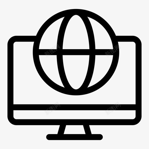 计算机全球网格托管svg_新图网 https://ixintu.com 网格 计算机 全球 全球网 托管 互联网 开发 世界 社交 媒体