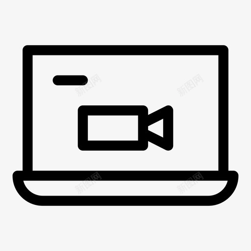 笔记本电脑相机数码svg_新图网 https://ixintu.com 笔记本 电脑 相机 数码 工具 摄像机 商务